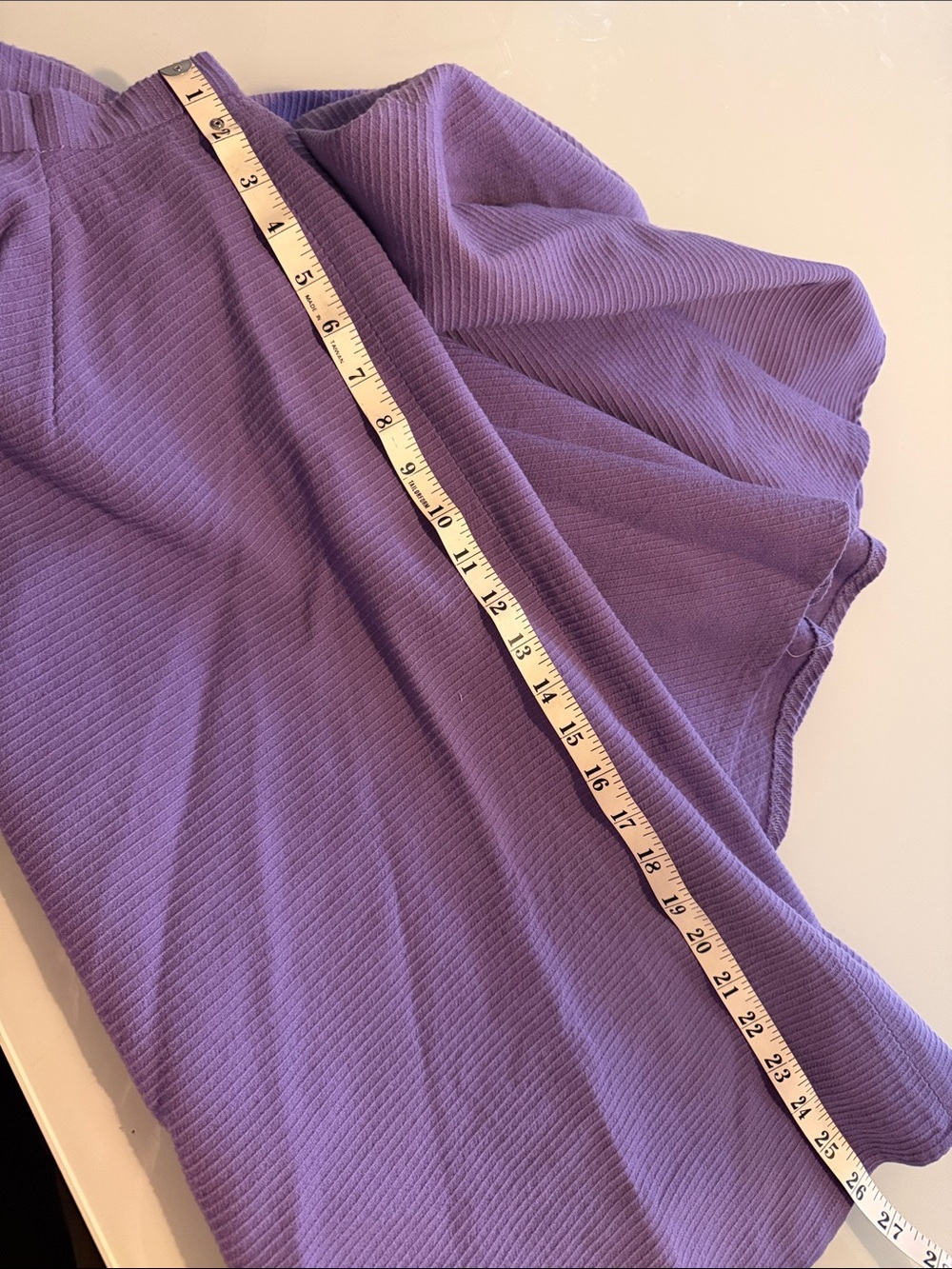Purple Full Circle Skirt - 50s style - XL - Picture 5 of 8